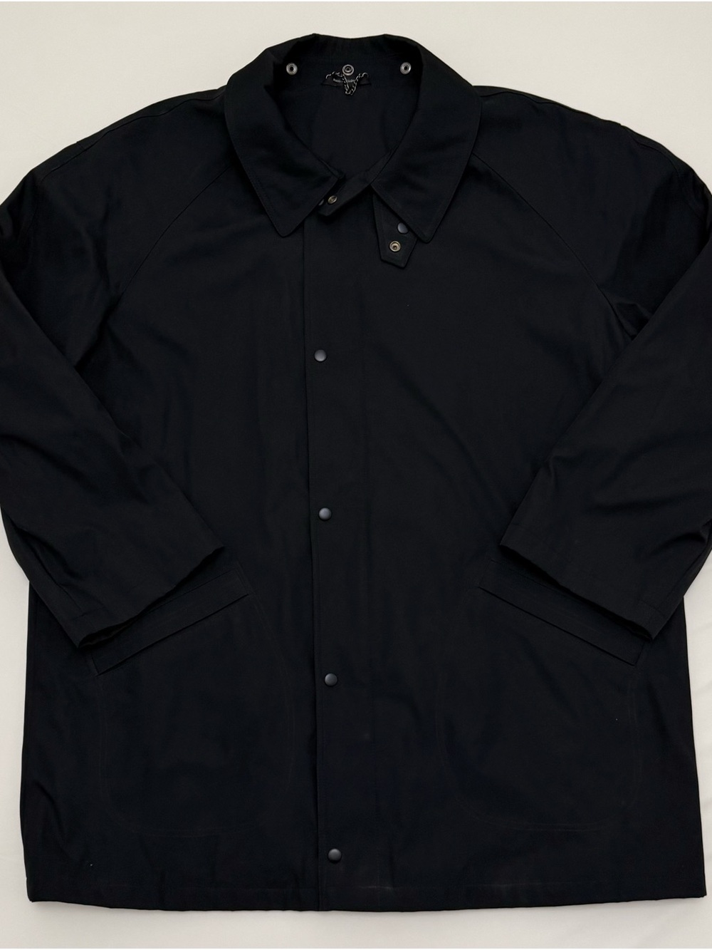 Fumagalli Men’s Technical Car Coat Jacket Black Size 2XL XXL Regular Gorpcore